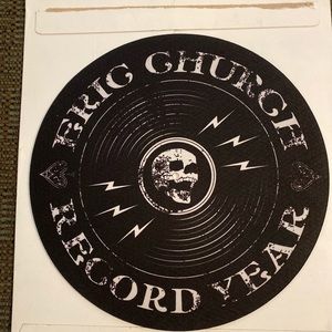 Eric Church: Record Year, turntable mat, Chief Merch